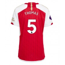 Arsenal Thomas Partey #5 Hjemmedrakt Kvinner 2023-24 Kortermet